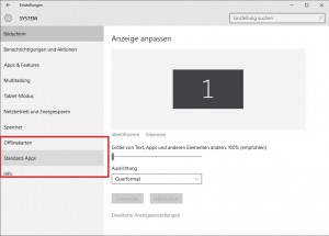 Standard-Apps in Windows 10